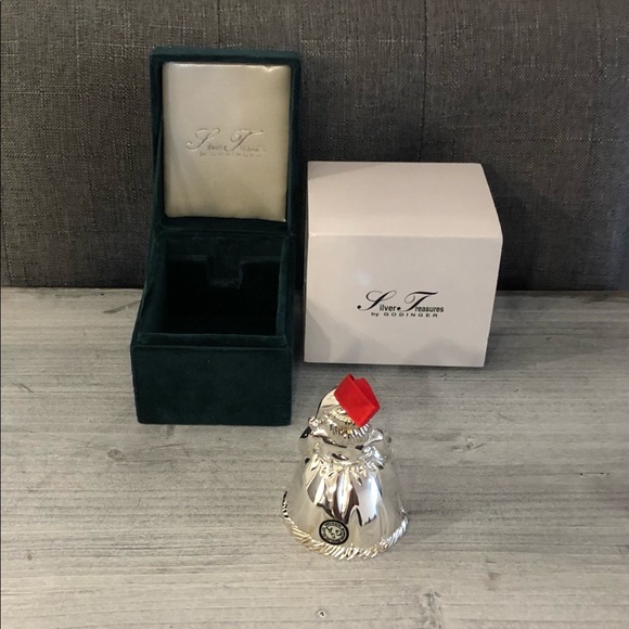 Godinger Silver Santa Ornament/Bell - Picture 3 of 3